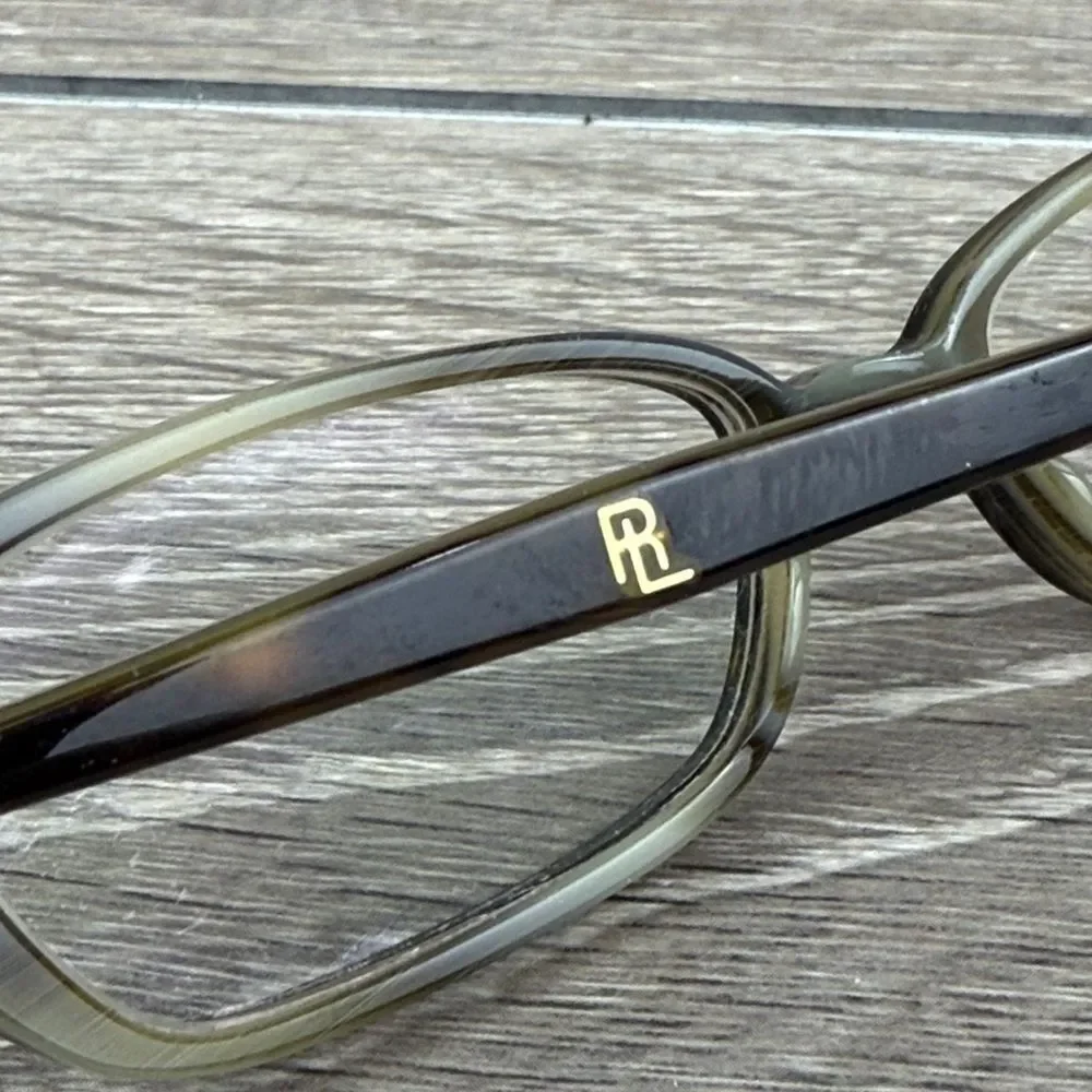 Ralph Lauren RL 1336 S3E Brown Rectangular Eyeglasses **Frames Only**